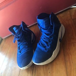 Blue Nike Hyperdunks